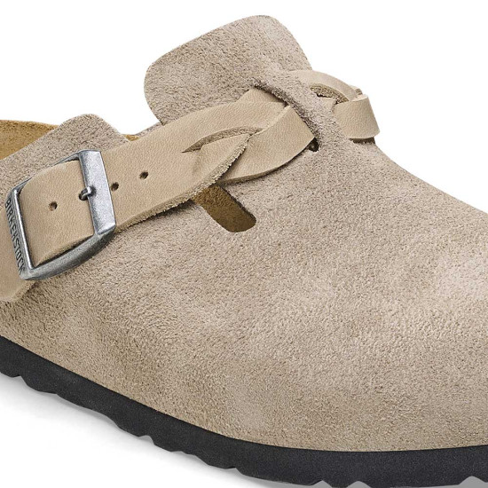 Birkenstock Leather Boston Braided